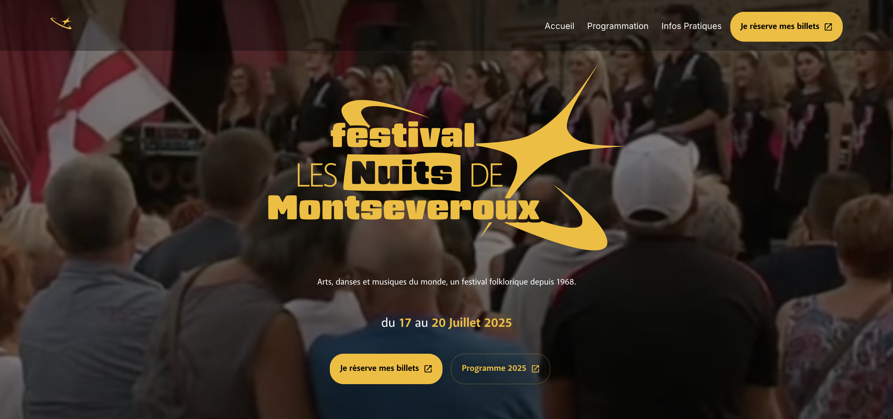 Projet site web et billetterie pour festival